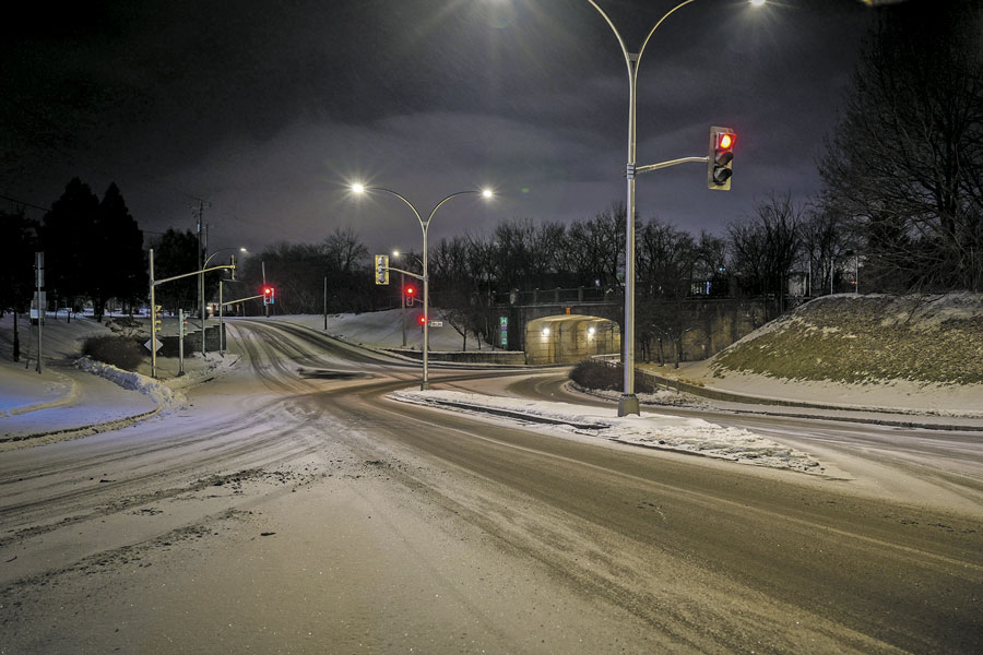 Tunnel Sainte-Anne, secteur Bourg-Joli. Photo François Larivière | Le Courrier ©
