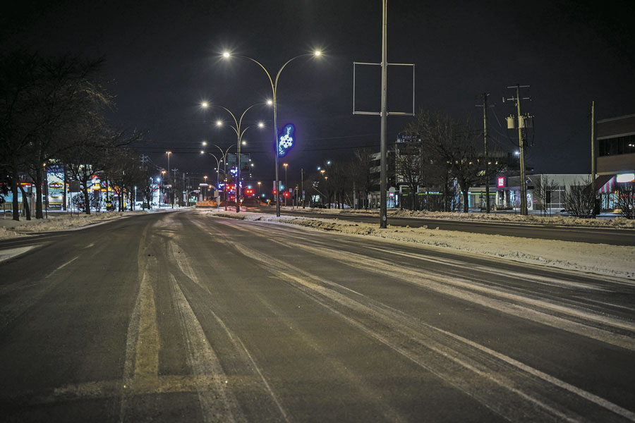 Boulevard Laframboise, secteur Nord. Photo François Larivière | Le Courrier ©