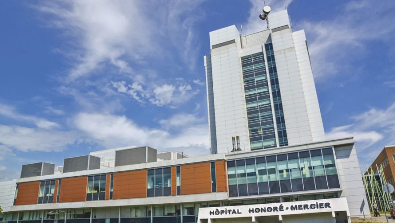 Une dizaine d’hospitalisations liées à la COVID-19 étaient rapportées en milieu de semaine à l’Hôpital Honoré-Mercier. Photothèque | Le Courrier ©