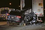 Accident mortel dans une halte routière