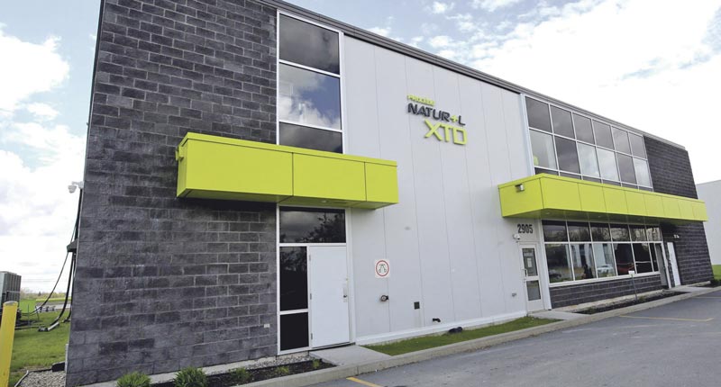 En 2020, Saint-Hyacinthe Technopole a vendu une bâtisse industrielle à son locataire, l’entreprise Naturel XTD. Photo Robert Gosselin | Le Courrier ©