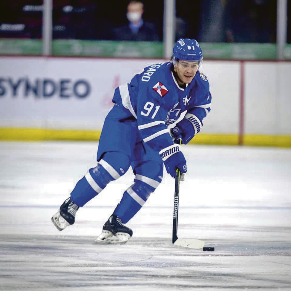 Anthony Beauregard, meilleur pointeur de la ECHL cette saison, vient de signer un contrat d’un an avec le HC Sierre dans la ligue suisse. Photo Wichita Thunder