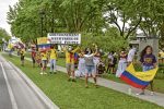Des voix maskoutaines en soutien  à la Colombie