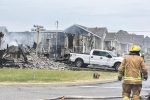 Trois maisons détruites par un violent incendie