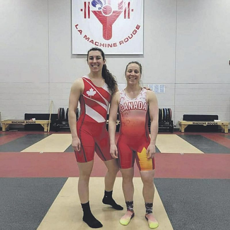 Tali Darsigny et Rachel Leblanc-Bazinet, du club La Machine Rouge, représenteront officiellement le Canada aux Jeux olympiques de Tokyo. Photo gracieuseté.