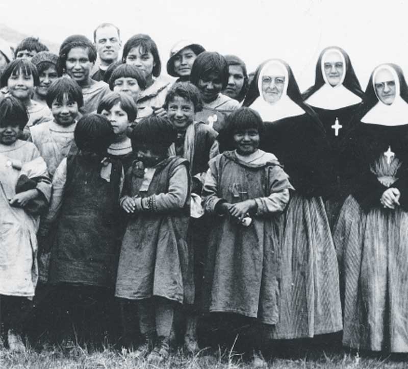 Sœurs de Saint-Joseph à Marieval.
Photo Société historique de Saint-Boniface - SHSB28846