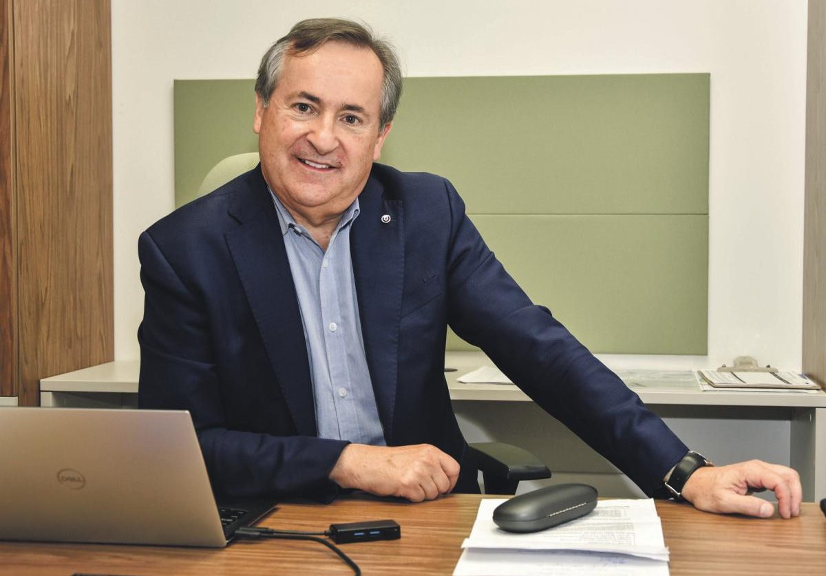 Le candidat du Parti conservateur, André Lepage. Photo Robert Gosselin | Le Courrier ©