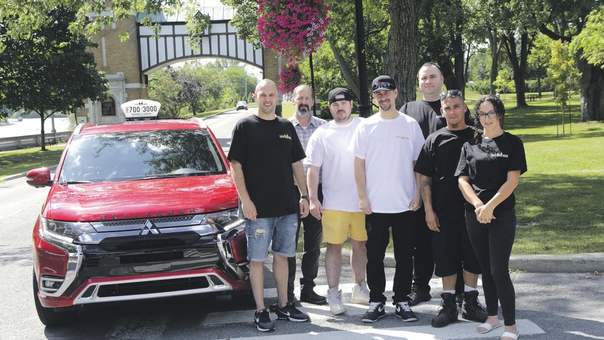 Taxi Maska a été lancée le 1er septembre. Photo Robert Gosselin | Le Courrier ©