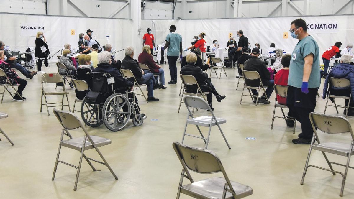 Le Pavillon La Coop ne sera plus le site principal de vaccination contre la COVID-19 à Saint-Hyacinthe à compter de la mi-septembre. Le CISSS de la Montérégie-Est poursuivra plutôt la campagne de vaccination aux Galeries St-Hyacinthe. Photothèque | Le Courrier ©