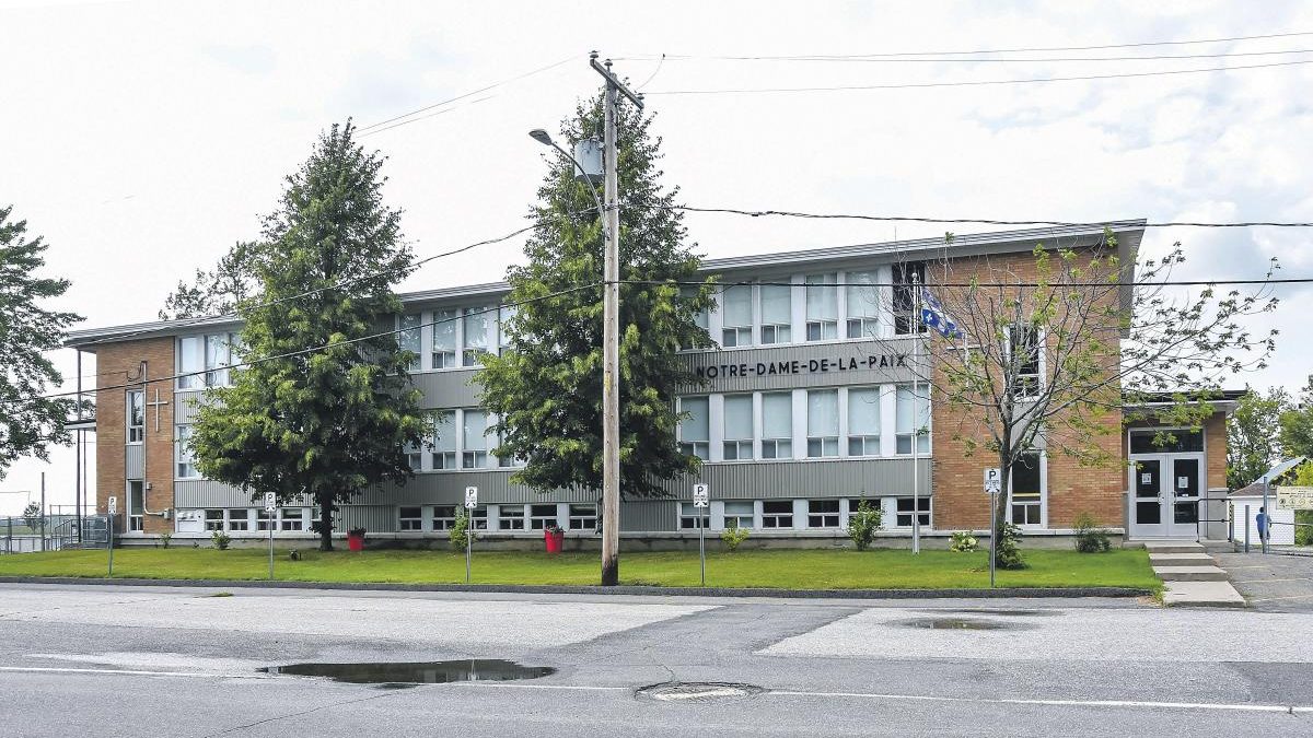 L’école primaire Notre-Dame-de-la-Paix sera agrandie. Photo François Larivière | Le Courrier ©