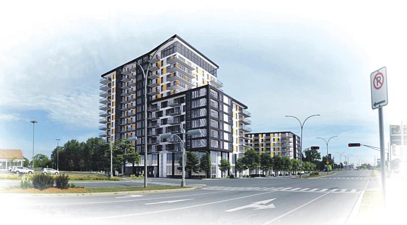 Le Groupe Maurice prévoit construire une résidence pour aînés sur le boulevard Casavant Ouest à Saint-Hyacinthe. Photo gracieuseté