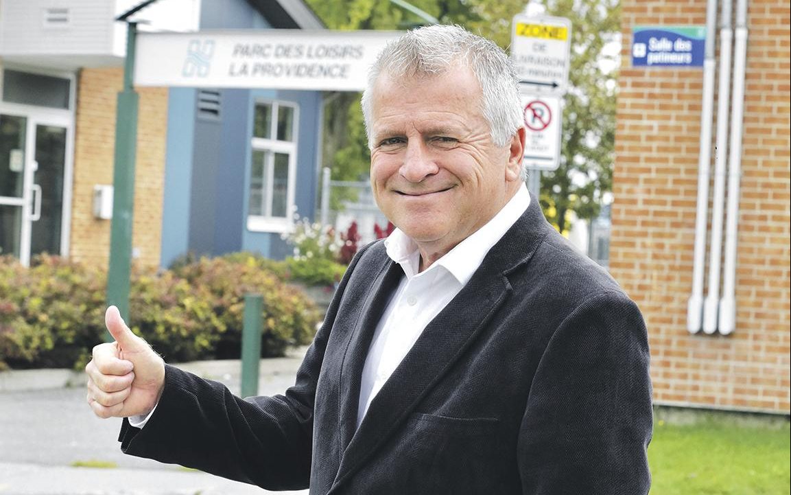 Le conseiller sortant du district La Providence, Bernard Barré. Photo Robert Gosselin | Le Courrier ©