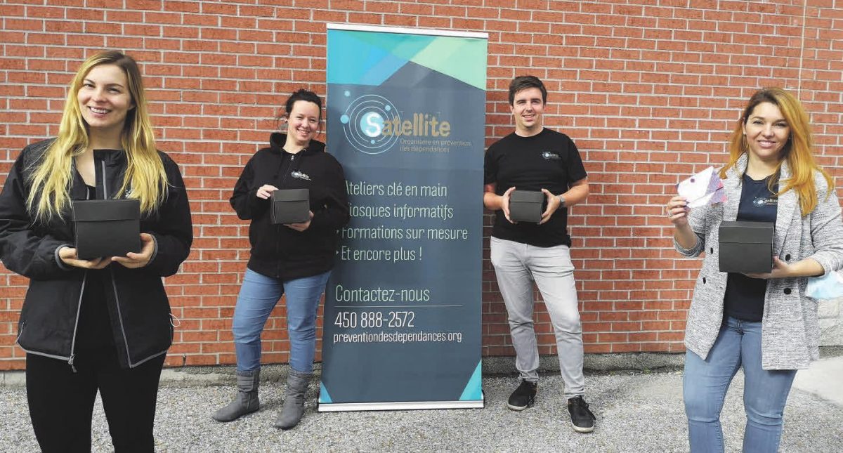 L’équipe de Satellite a lancé récemment l’activité-bénéfice Déguste ton don 2021. Photo gracieuseté