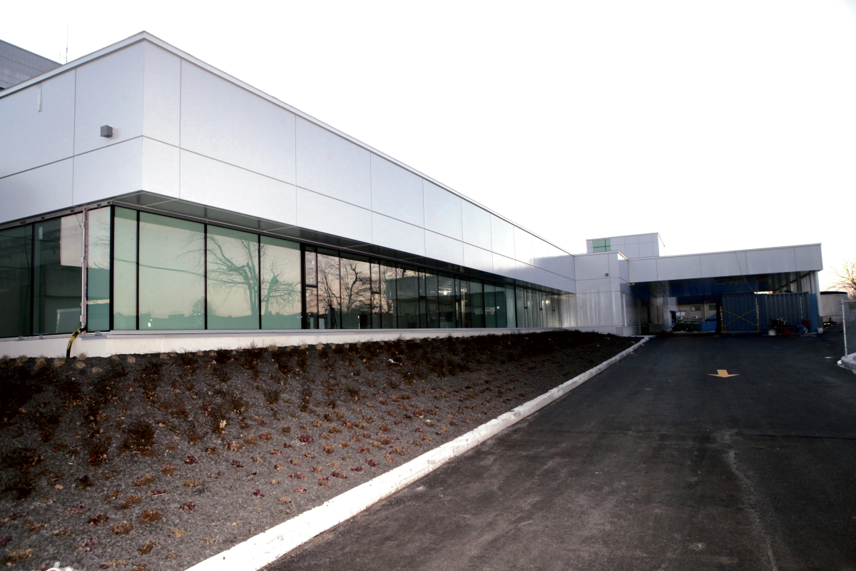 La nouvelle urgence de l’Hôpital Honoré-Mercier devrait être inaugurée à l’été 2022. Photo Robert Gosselin| Le Courrier ©