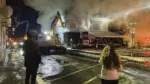 Le restaurant valois La Galoche ravagé par un incendie