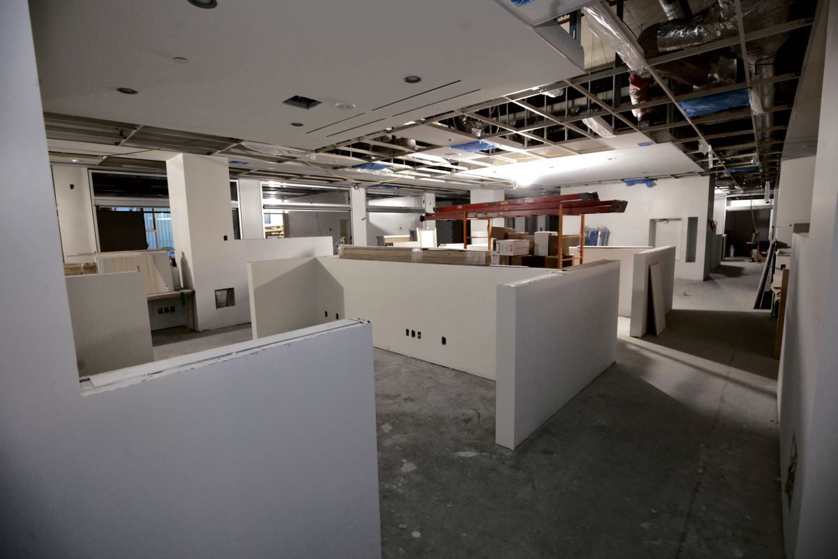 La nouvelle urgence de l’Hôpital Honoré-Mercier devrait être inaugurée à l’été 2022. Photo Robert Gosselin| Le Courrier ©