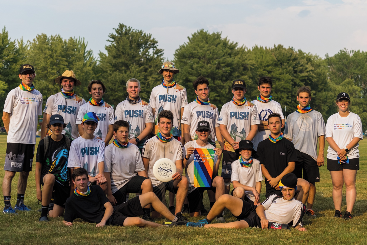 Ultimate Saint-Hyacinthe a vu son nombre d’athlètes doubler dans la dernière année, en plus de connaître du succès avec ses différentes équipes lors de tournois. Photo Yoann Ronsin