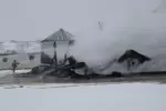 Un bâtiment agricole détruit à Saint-Pie