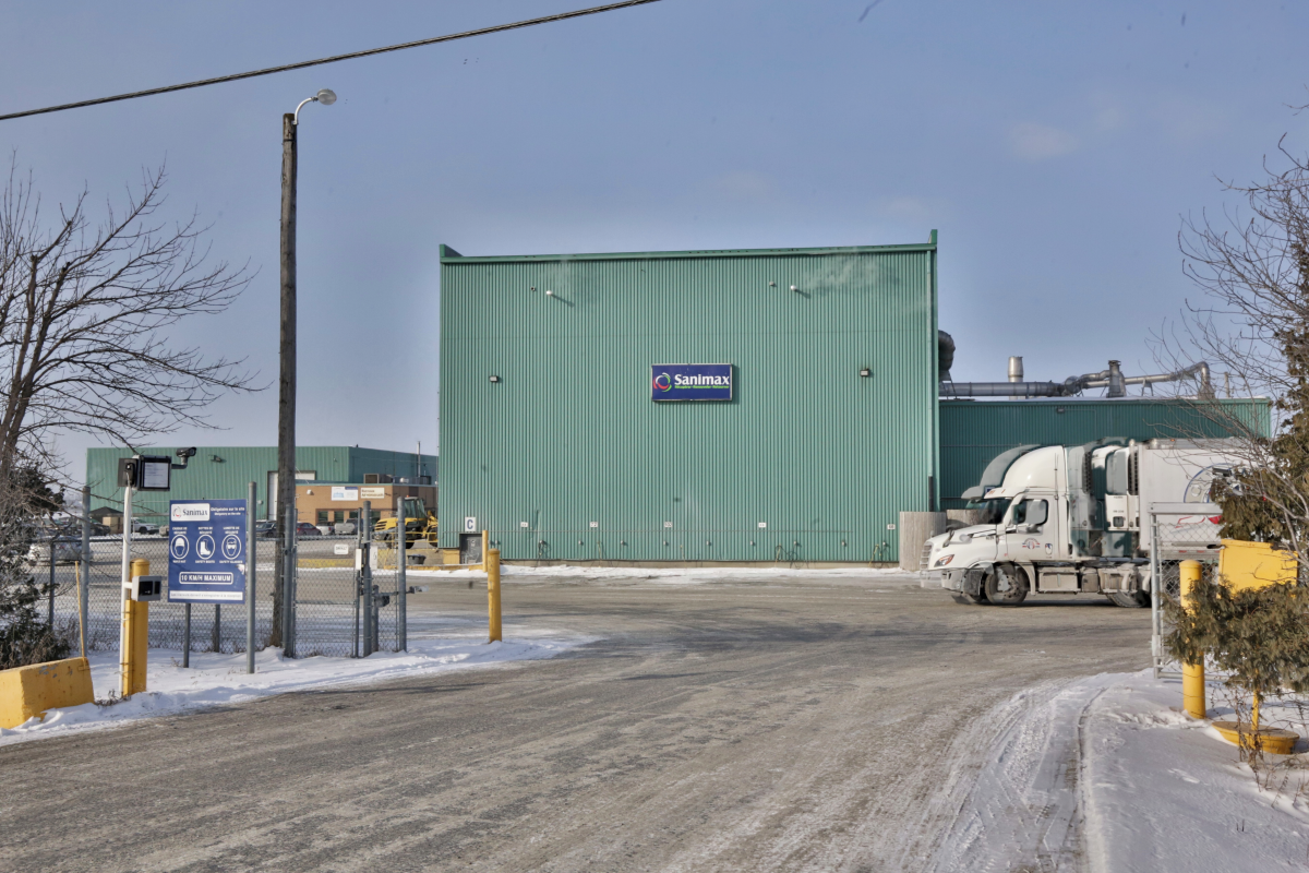 L’entreprise Sanimax a promis d’agrandir son usine en échange de l’annulation des constats d’infraction. Photothèque | Le Courrier ©
