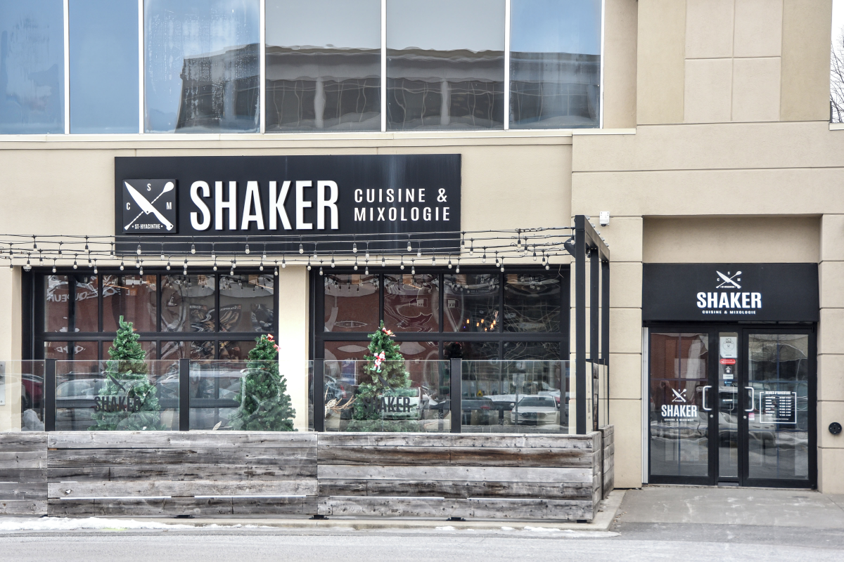 La Régie des alcools a reproché au restaurant Le Shaker de Saint-Hyacinthe plusieurs manquements à la Loi sur les permis d’alcool. Photo François Larivière | Le Courrier ©