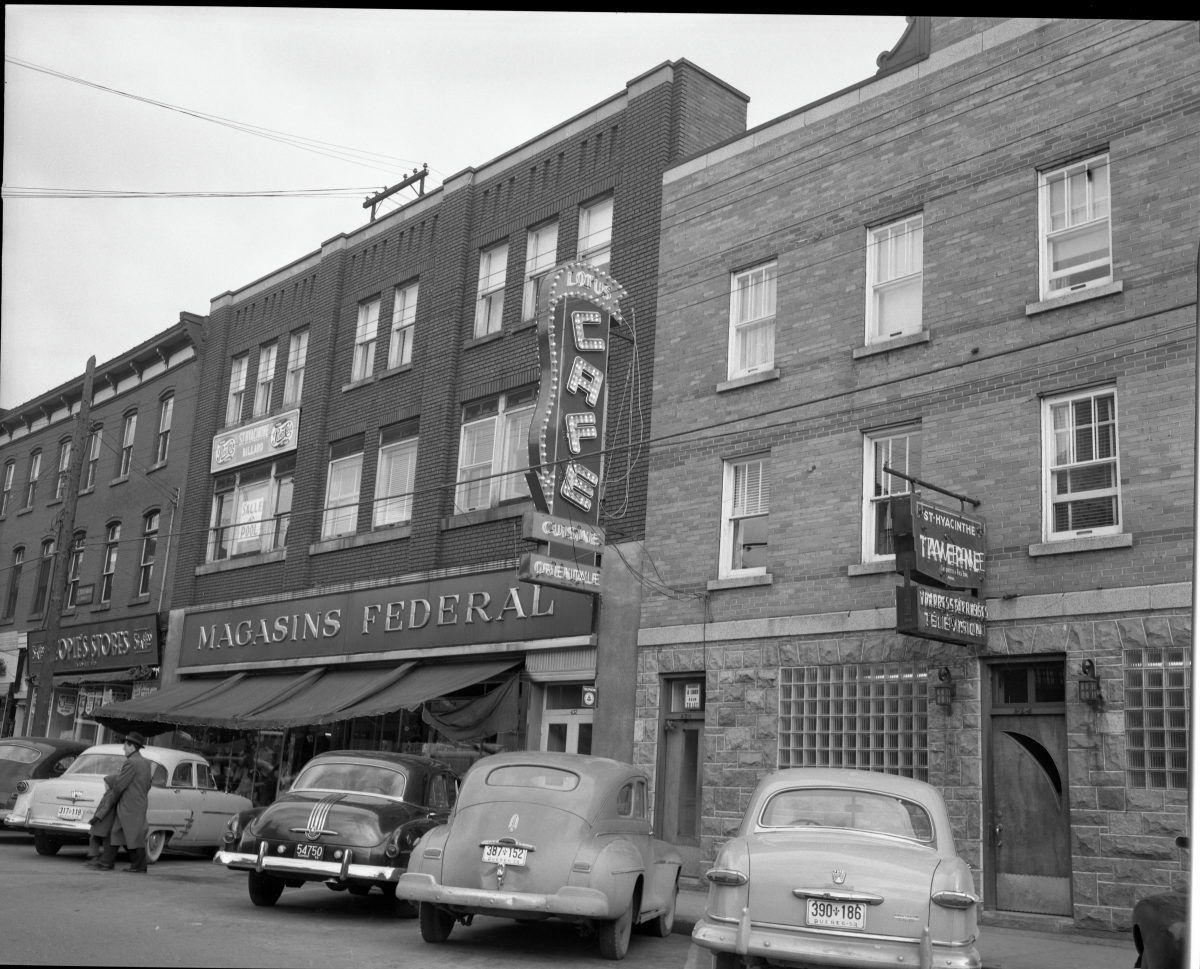 Photo hier : Centre d’histoire de Saint-Hyacinthe, Fonds CH116 Studio Lumière
