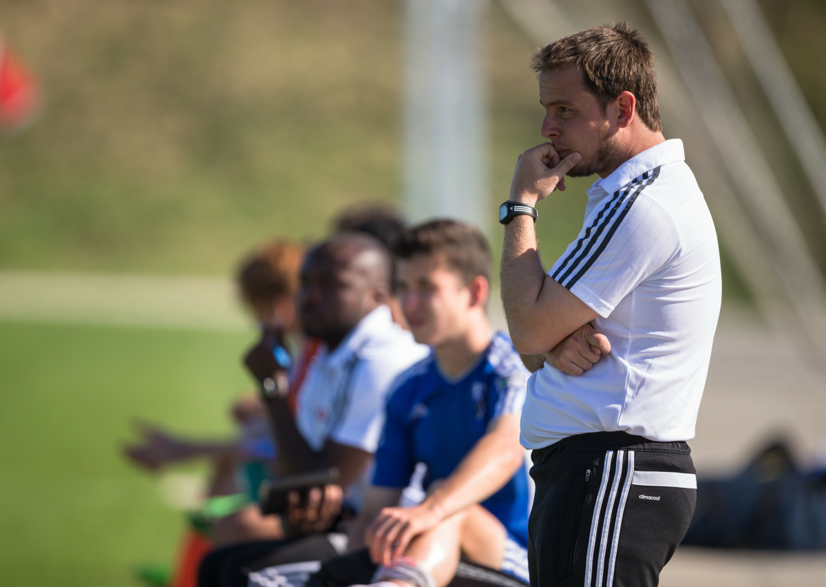 Après avoir dirigé les moins de 15 ans et les moins de 17 ans au sein de l’Académie du CF Montréal, Nicolas Gagnon sera entraîneur-chef de l’équipe de réserve. Photo CF Montréal