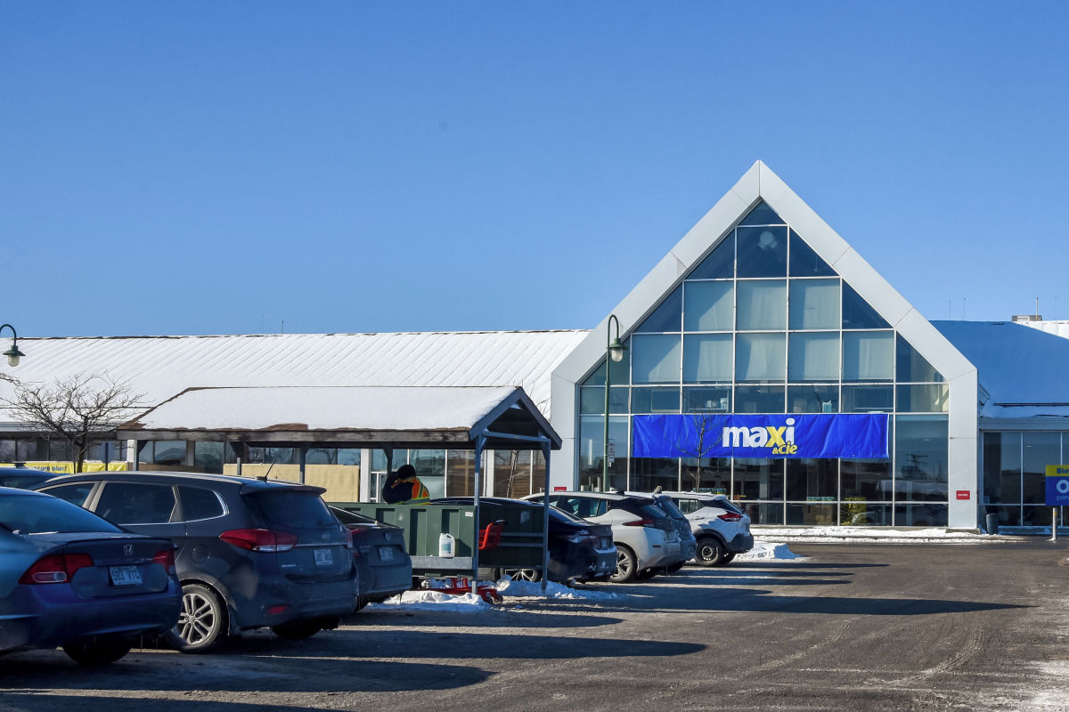 Le supermarché Provigo du boulevard Casavant fait maintenant partie de la bannière Maxi. Photo François Larivière | Le Courrier ©