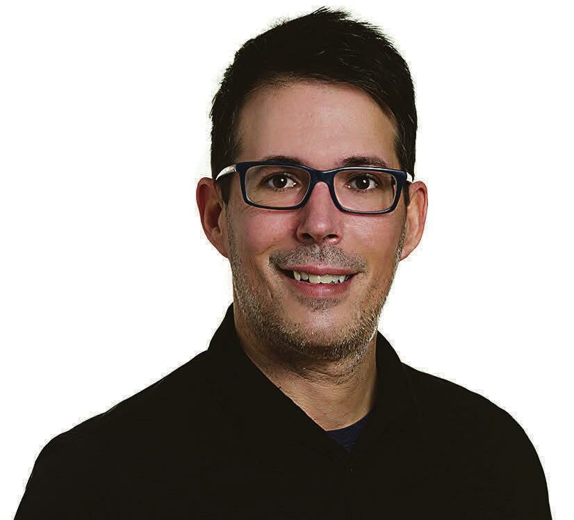 Yanick Pétrin est nommé conseiller en dévelop-
pement commercial au sein de Saint-Hyacinthe
Technopole. Photo Patrick Roger