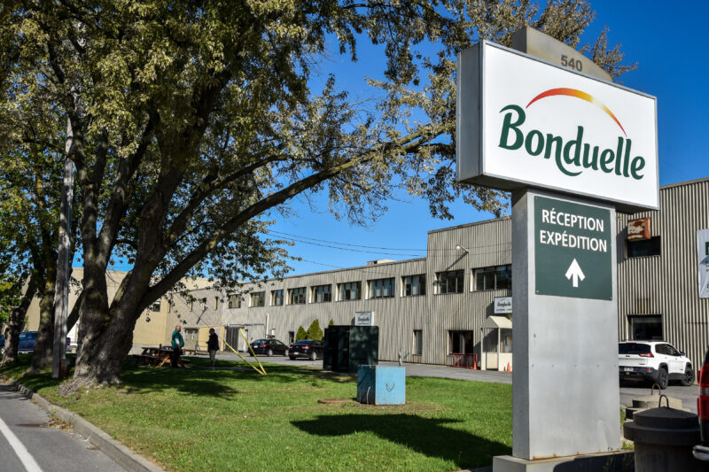 C’est à la fin de l’année 2021 que la direction de Bonduelle Amériques a annoncé la vente de ses 13 usines américaines et canadiennes, dont celle établie à Saint-Denis-sur-Richelieu. Photothèque | Le Courrier ©