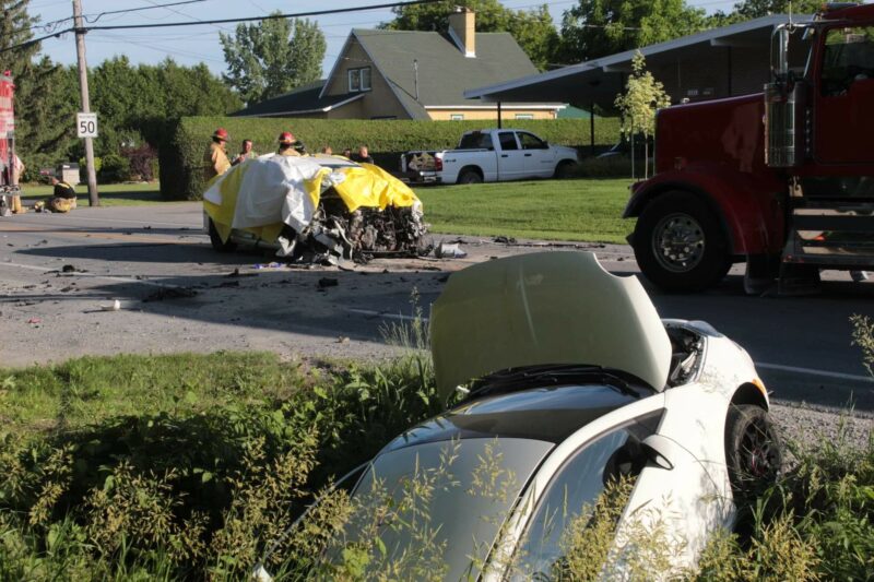 Le maire croit que pour le bien des conducteurs de la route 137, un prolongement de la zone de 50 km/h est nécessaire. Une demande en ce sens a été effectuée au début du mois d’avril au ministère des Transports du Québec. Photo Adam Bolestridge | Le Courrier ©
