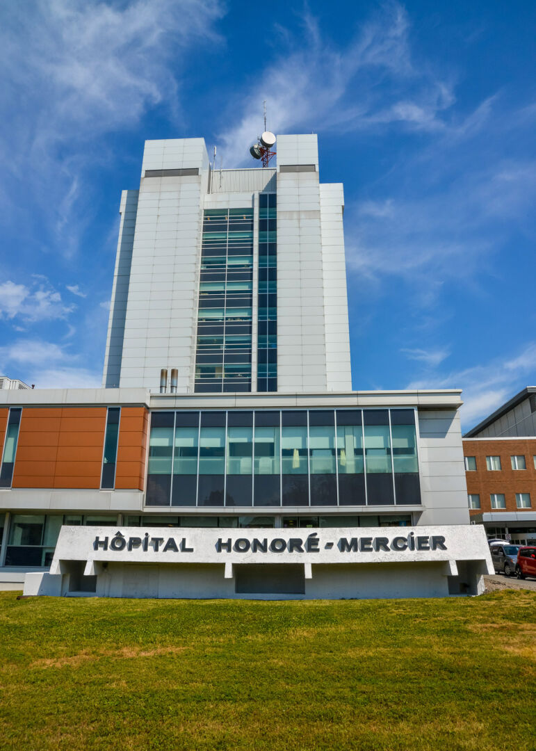 L’Hôpital Honoré-Mercier n’échappe pas à la hausse des hospitalisations liées à la COVID-19.Photothèque | Le Courrier ©