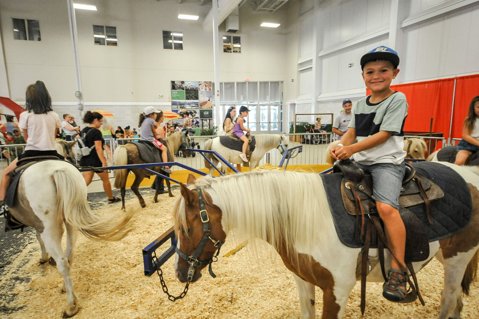 L’Expo agricole propose plusieurs activités destinées aux enfants.