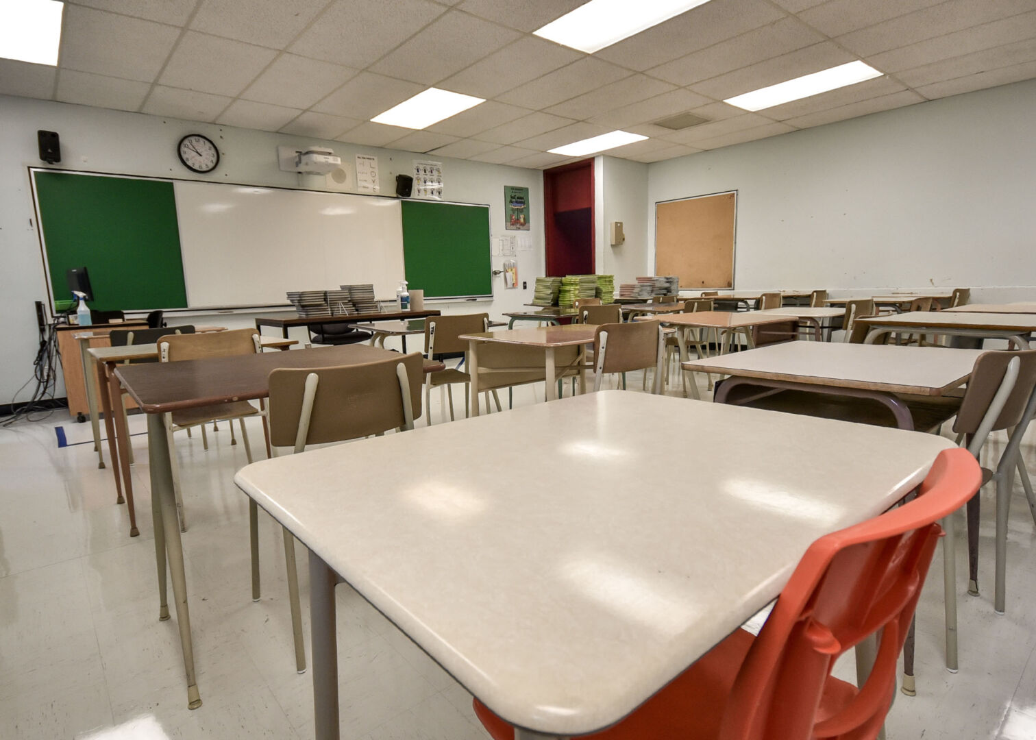 Malgré les enjeux de main-d’œuvre, le Centre de services scolaire de Saint-Hyacinthe est confiant que chaque classe aura un enseignant à la rentrée des classes. Photothèque | Le Courrier ©