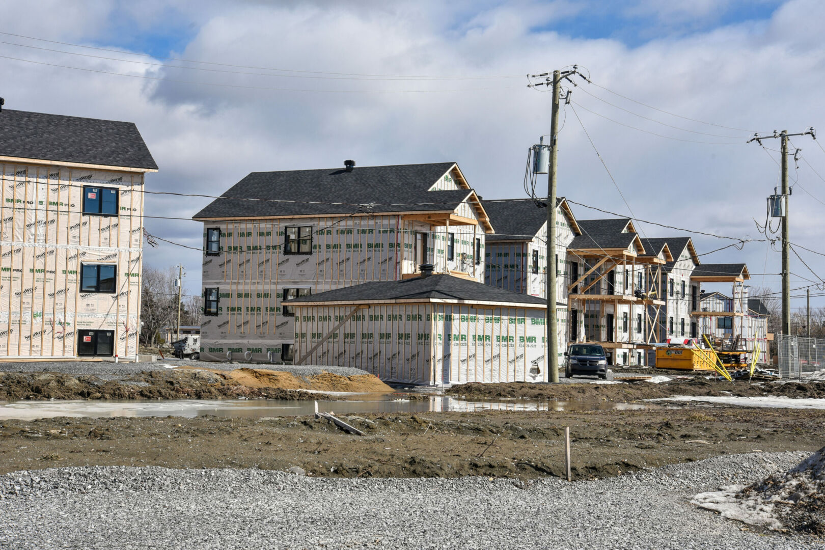 Le nombre de nouveaux logements explose à Saint-Hyacinthe. Photothèque | Le Courrier ©