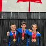 Trois médaillés au championnat canadien de gymnastique sports de trampoline