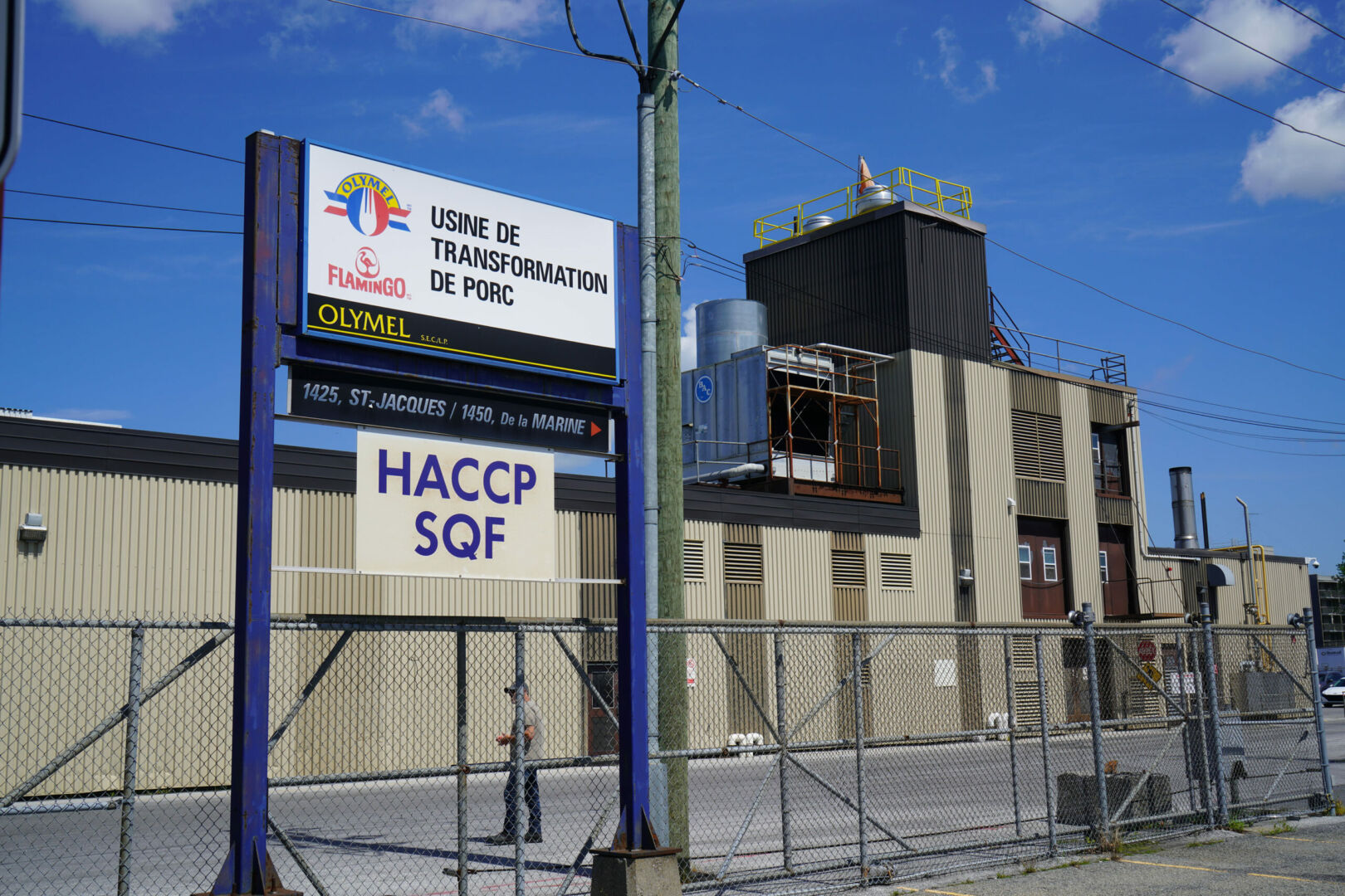 L'usine de l'avenue Saint-Jacques d'Olymel fermera définitivement ses portes le 10 février prochain. Photothèque | Le Courrier ©