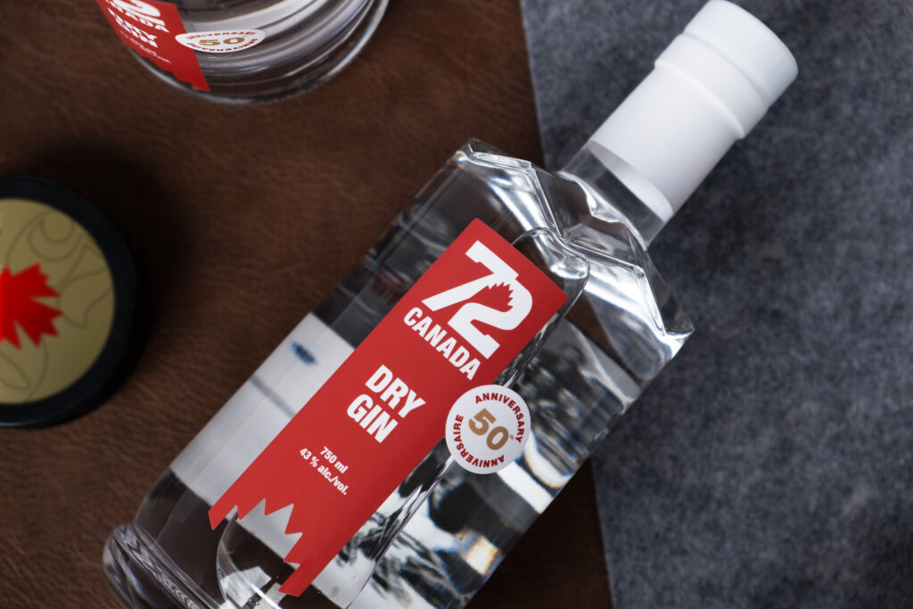 La Distellerie Noroi a créé un gin pour le 50e anniversaire de la Série du siècle. Photo gracieuseté