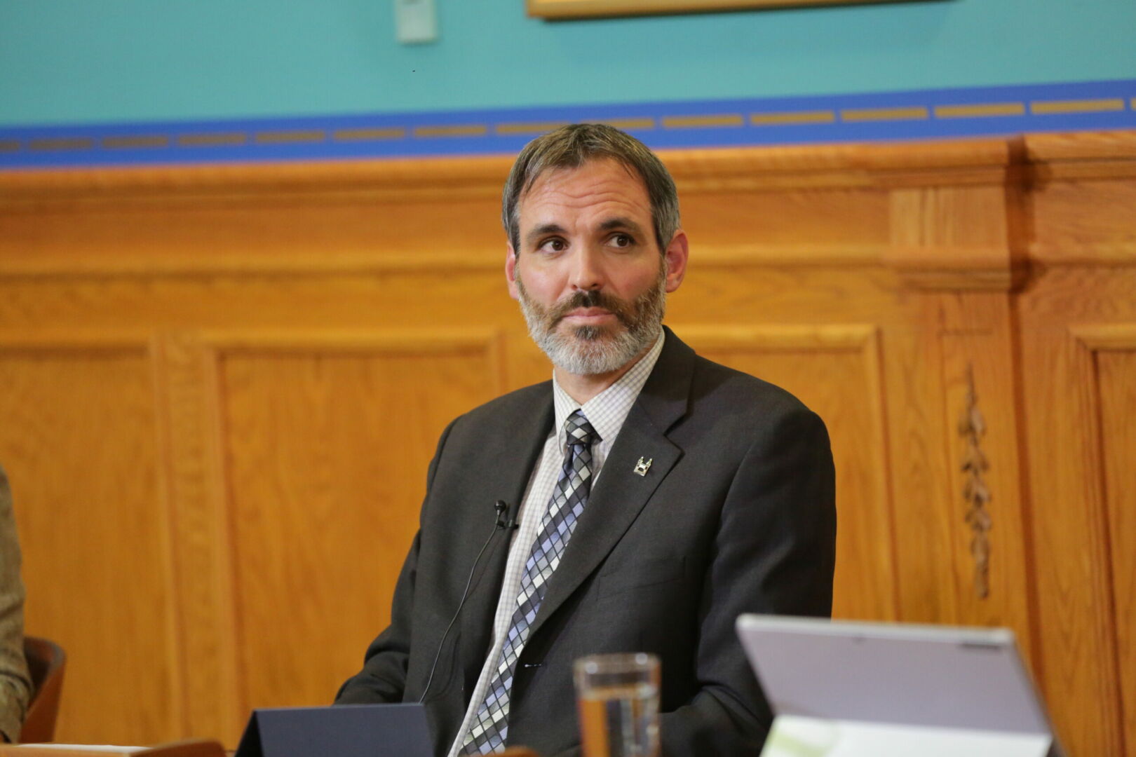 Le conseiller municipal David Bousquet a émis une réserve quant au financement du fonds vert de la Ville de Saint-Hyacinthe. Photothèque | Le Courrier ©