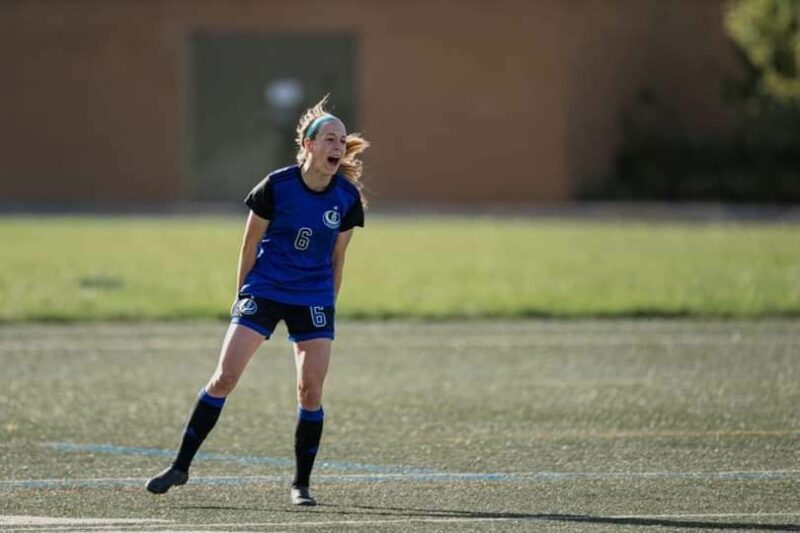 Mégane Sauvé a terminé sa carrière universitaire avec les Carabins comme elle l’a commencée : en remportant le championnat canadien universitaire. Photo James Hajjar