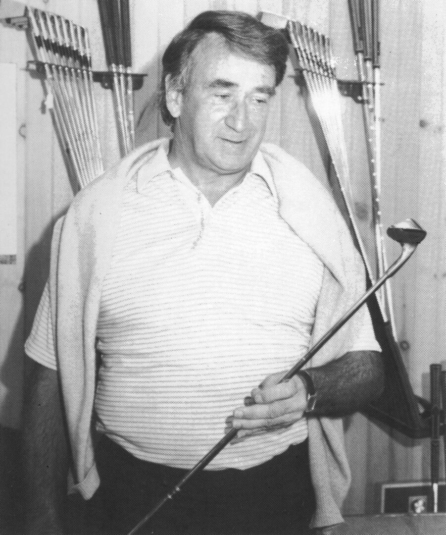 En 1984, Jean Giroux fêtait son 25e anniversaire à titre de professionnel au Club de golf Saint-Hyacinthe. Photothèque | Le Courrier ©