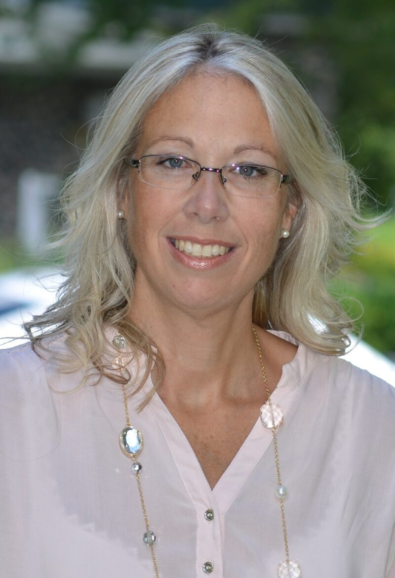 Cynthia Côté, présidente du syndicat représentant le personnel de soutien du CSSSH. Photo gracieuseté