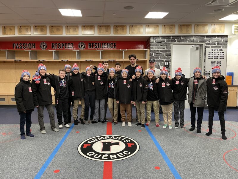 Les Mousquetaires de Saint-Hyacinthe M13 AA ont présenté un dossier d’une victoire et deux défaites lors de leur participation au Tournoi de hockey pee-wee de Québec. Photo gracieuseté