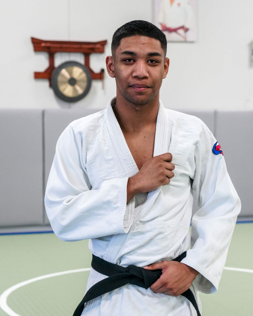 À 18 ans, le judoka maskoutain Faniry Andriamanana vivra sa toute première compétition en Europe en participant au tournoi de Brême, en Allemagne. Photo François Larivière | Le Courrier ©