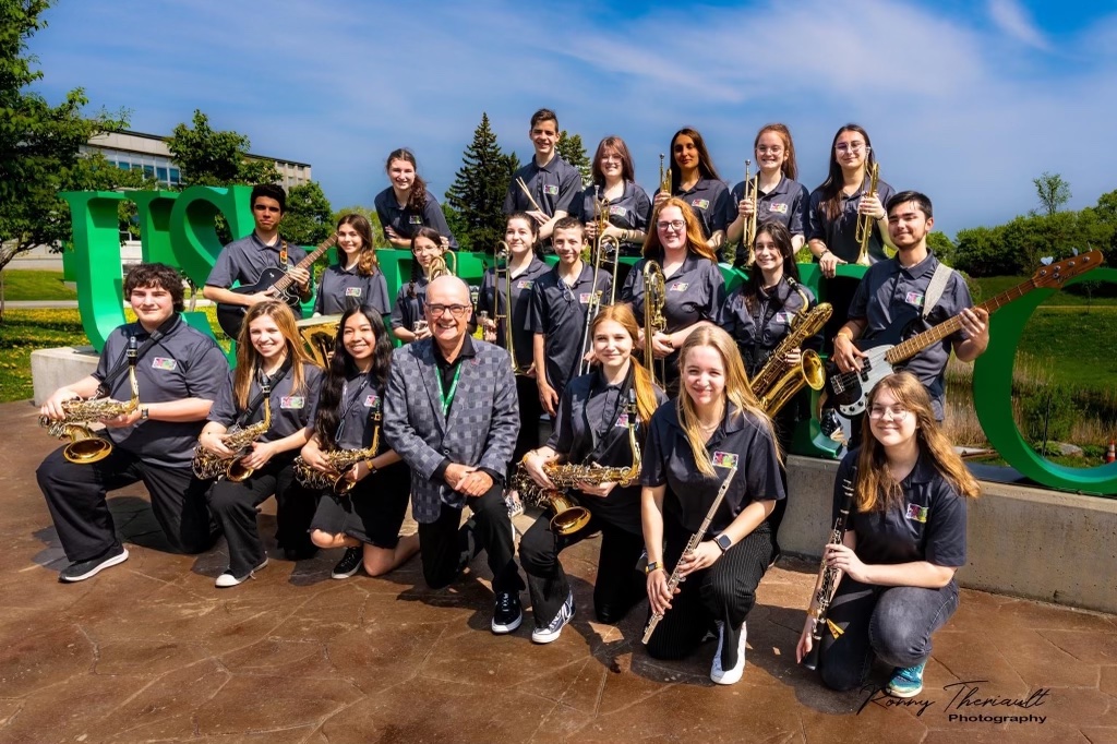 Les musiciens du Jazz Band de la polyvalente Hyacinthe-Delorme ont fait un tabac aux Finales nationales de MusicFest Canada et au Festival des harmonies et des orchestres symphoniques du Québec, deux compétitions d’envergure auxquelles ils ont participé la semaine dernière. Photo Ronny Thériault