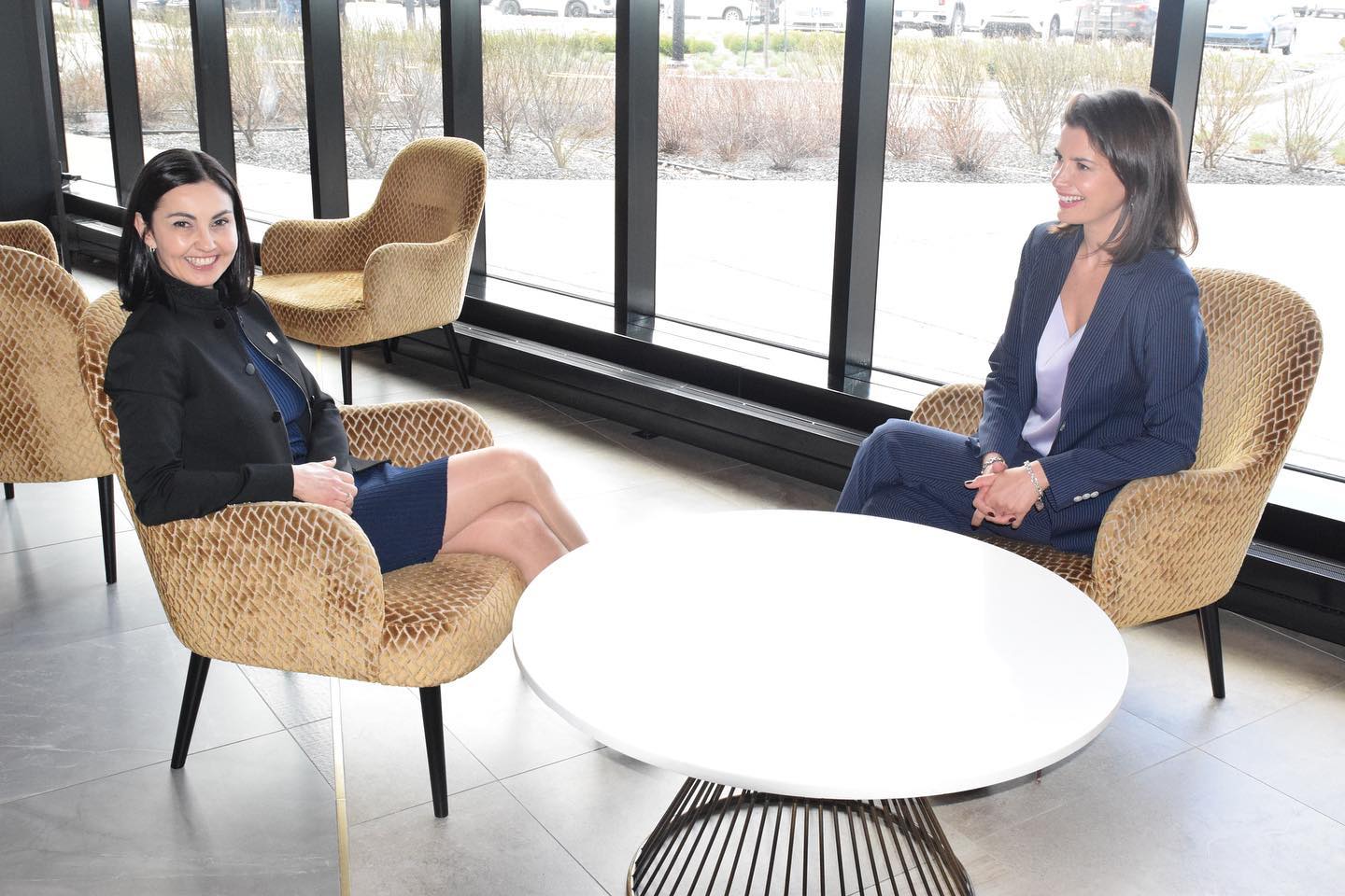 Chantal Soucy et Geneviève Guilbault. Photo gracieuseté