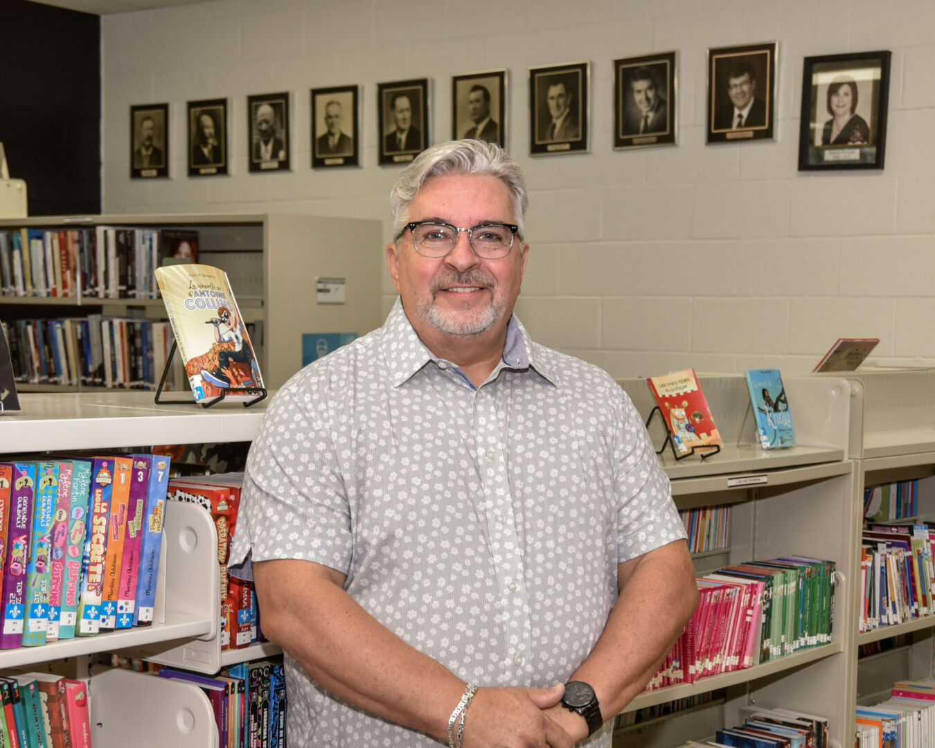 La bibliothèque de Saint-Valérien-de-Milton sera fermée jusqu’à l’automne, à moins que le maire Daniel Paquette réussisse à trouver des bénévoles rapidement. Photo François Larivière | Le Courrier ©