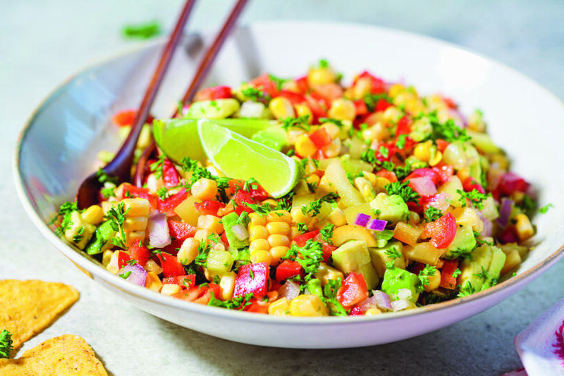 Salade mexicaine au maïs