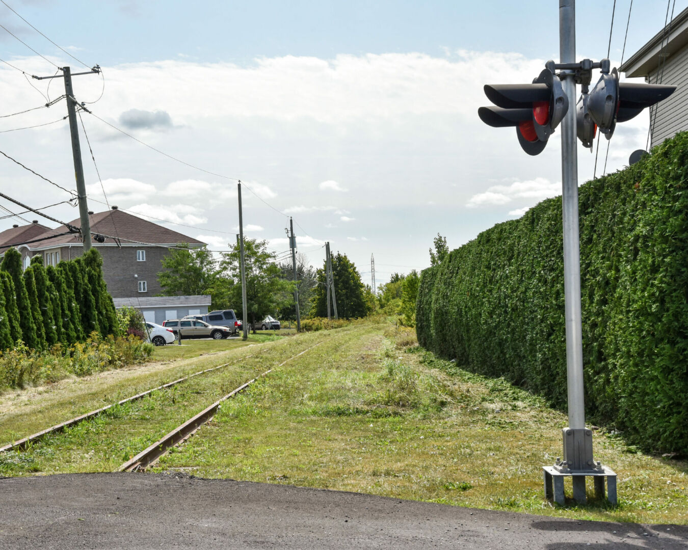 La MRC des Maskoutains espère aménager une piste cyclable sur l’emprise ferroviaire entre Saint-Hyacinthe et Farnham. Photothèque | Le Courrier ©