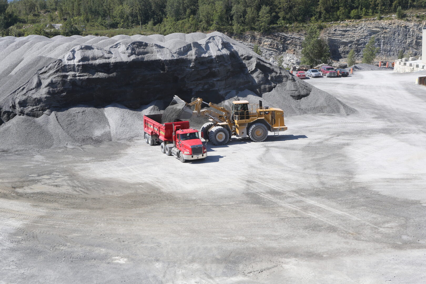 Les carrières versent des redevances aux municipalités afin de compenser les inconvénients découlant de l’exploitation des sites. Photothèque | Le Courrier ©