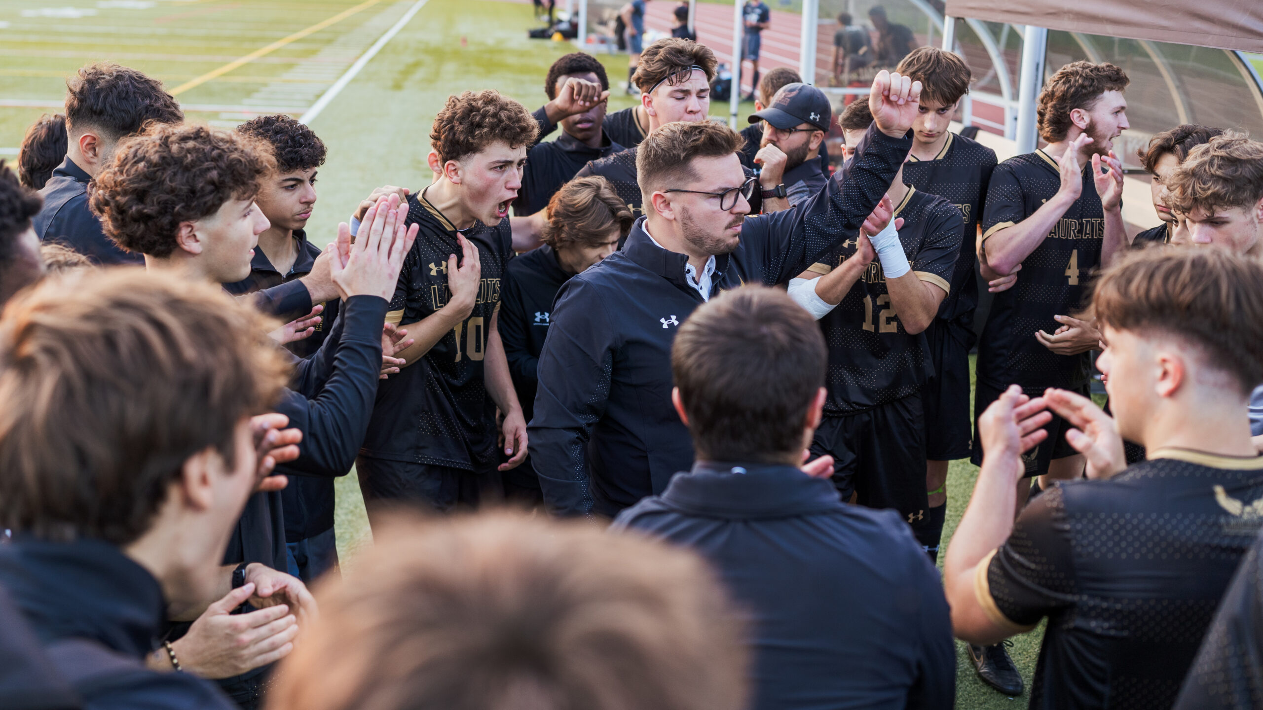 Les Lauréats ont signé leur deuxième victoire de la saison, vendredi dernier, en disposant des Nomades du Cégep Montmorency 2 à 1. Photo Lauréats du Cégep de Saint-Hyacinthe